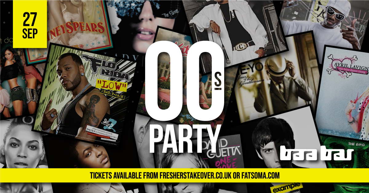 Nottingham Freshers 00’s Party | Baa Bar
