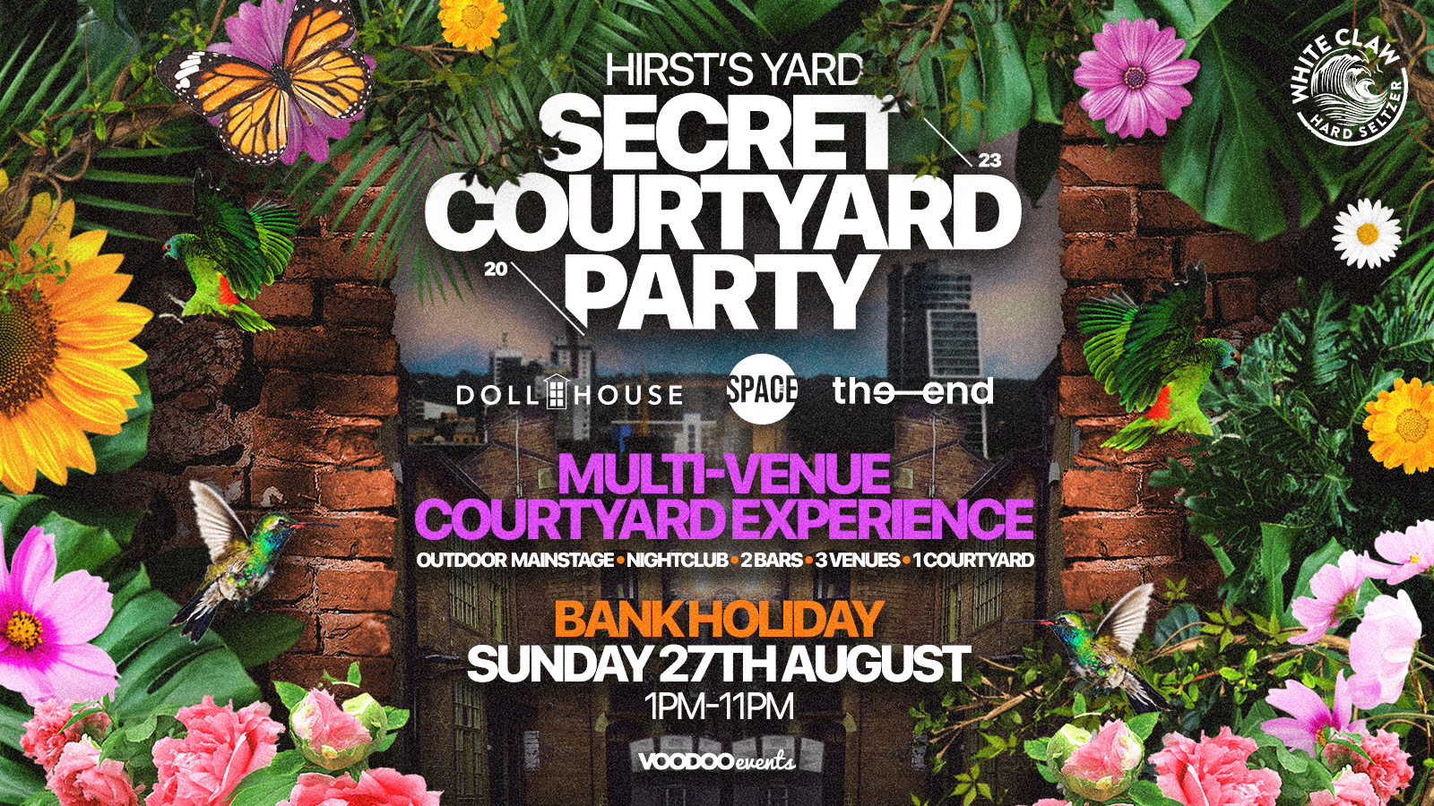 Secret Courtyard Party Tickets – 27th August