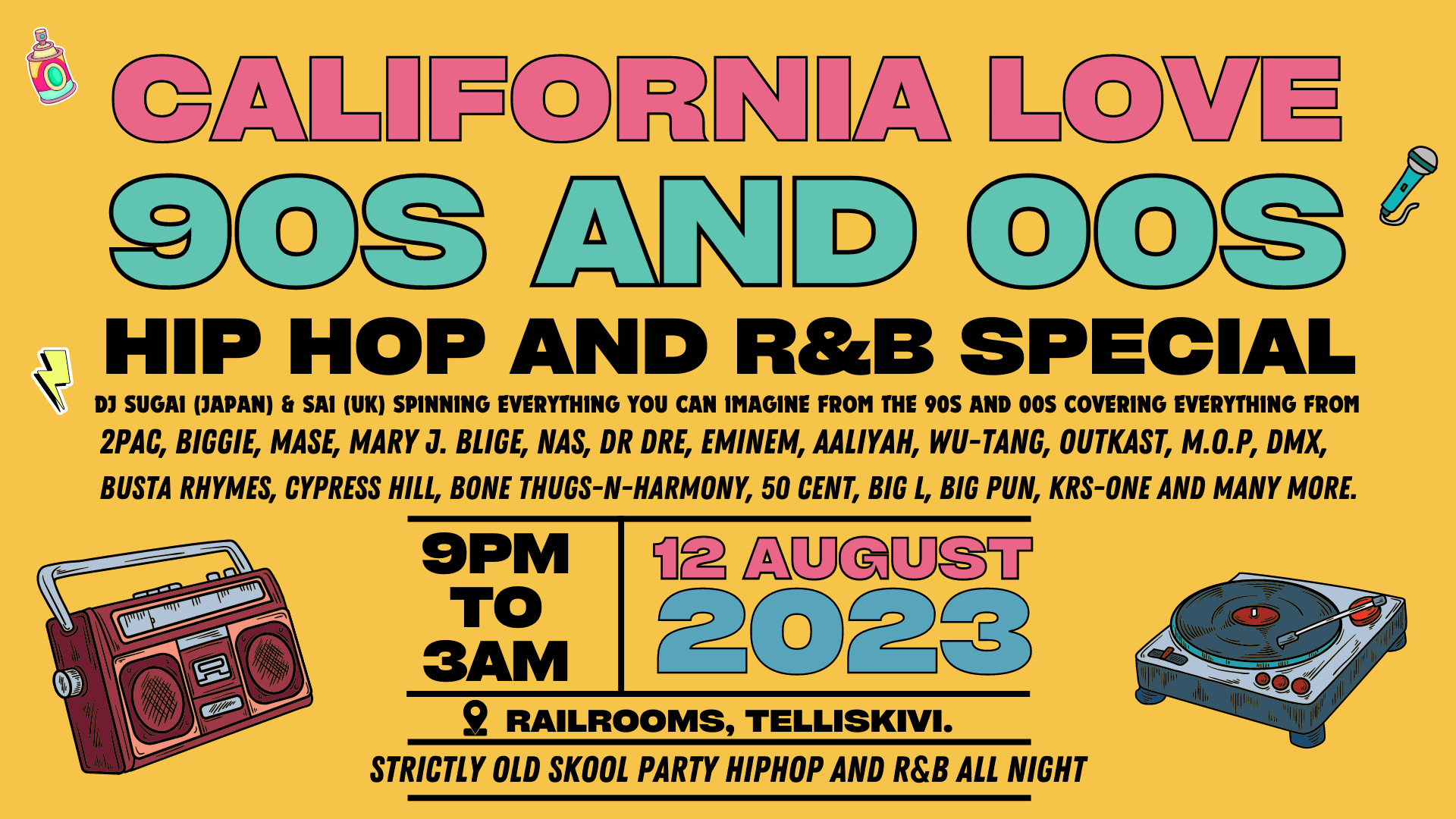 California Love (90s / 00s Hip Hop & R&B) - 2024 UK tour dates & tickets