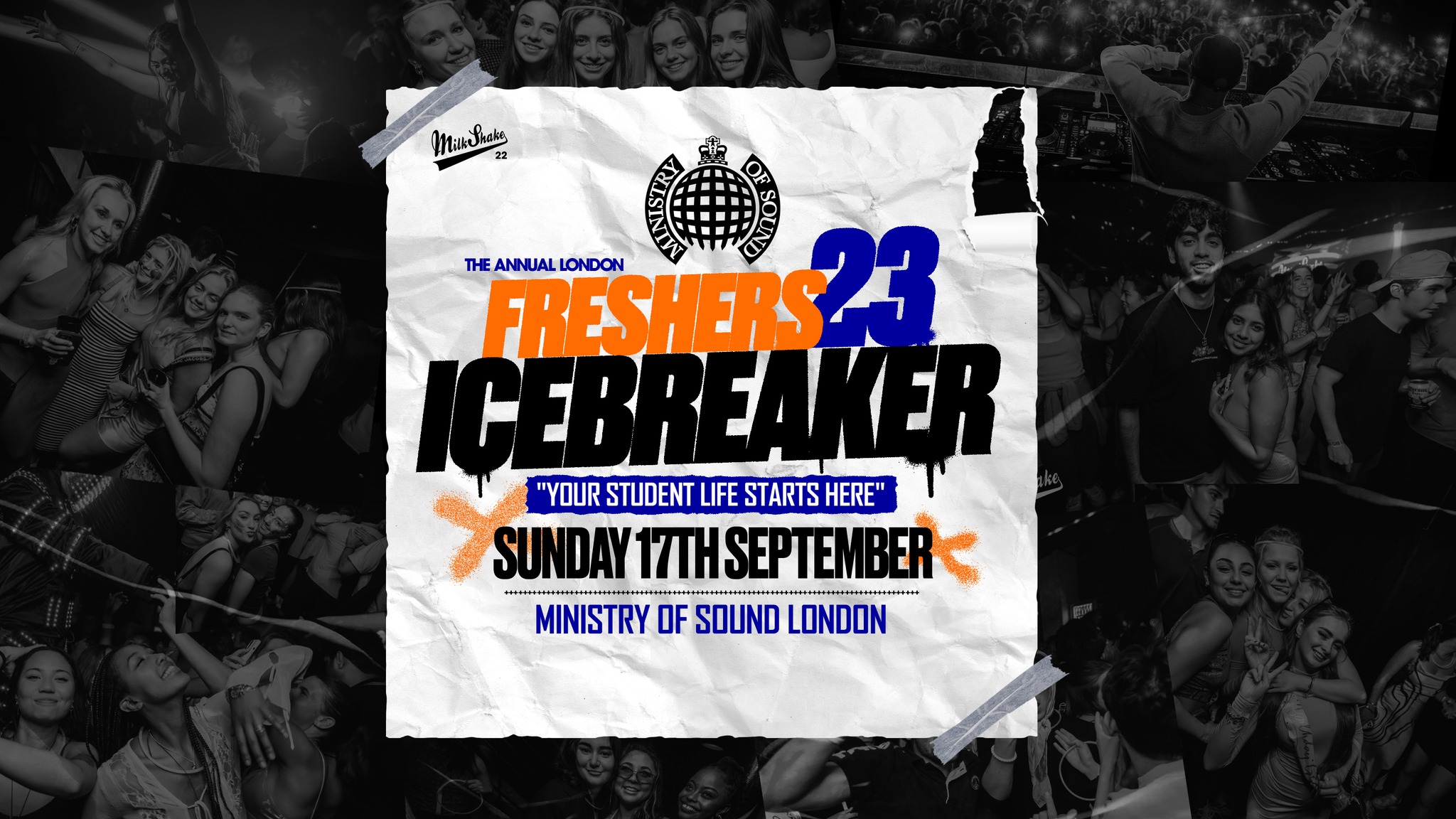 The London Freshers Icebreaker 2023 – Ministry of Sound | London’s BIGGEST Moving In Party 😲