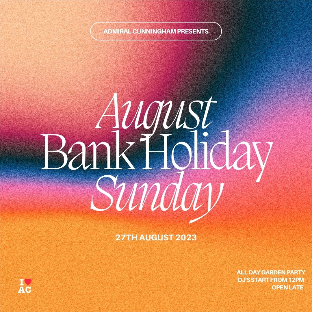 August Bank Holiday Sunday at The Admiral Cunningham Hotel, Binfield on