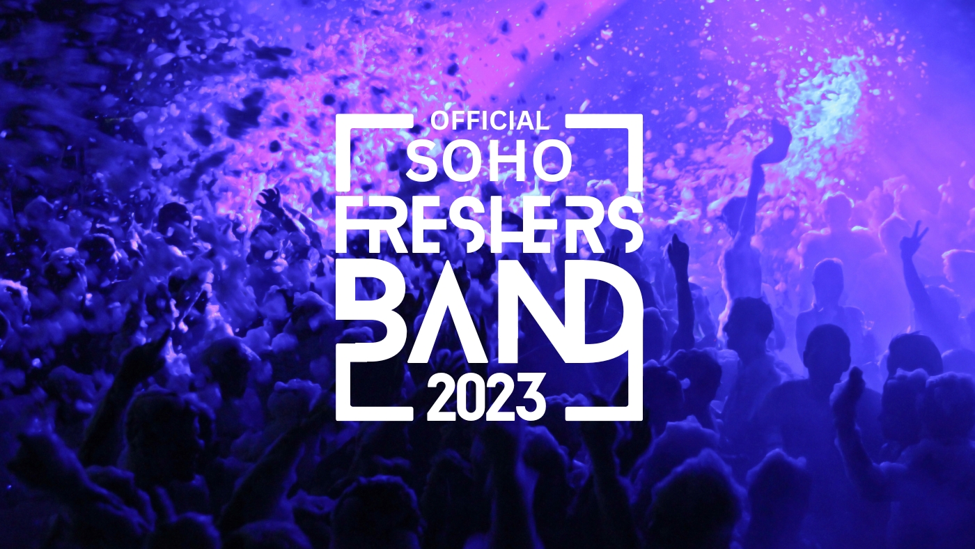 Soho’s Fresher’s Band 2023! 7 Nights, 8 Venues, 1 Band! – Unlimited Entry!