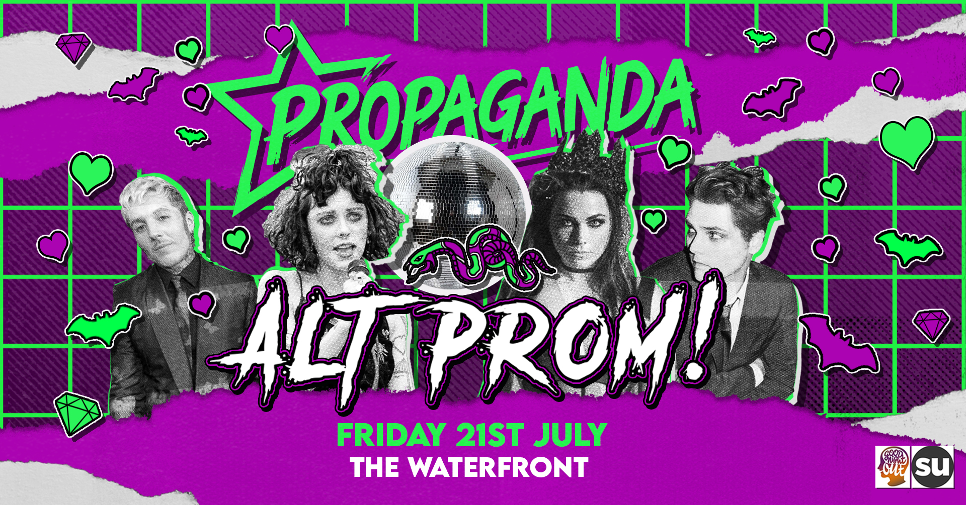 This Friday, Alt Prom! – Propaganda Norwich at The Waterfront!