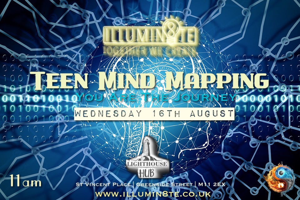 Illumin8te | Teen Mind Mapping  (Wednesday 16th August) @ The Lighthouse Mcr 11am