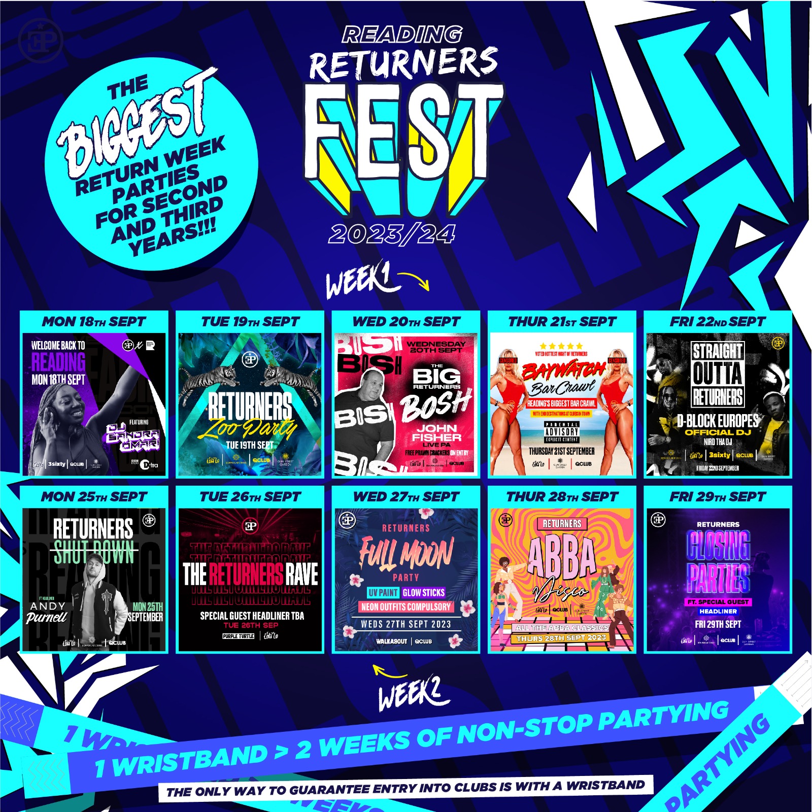 Reading Returners Fest 2023 (SELLING FAST!)