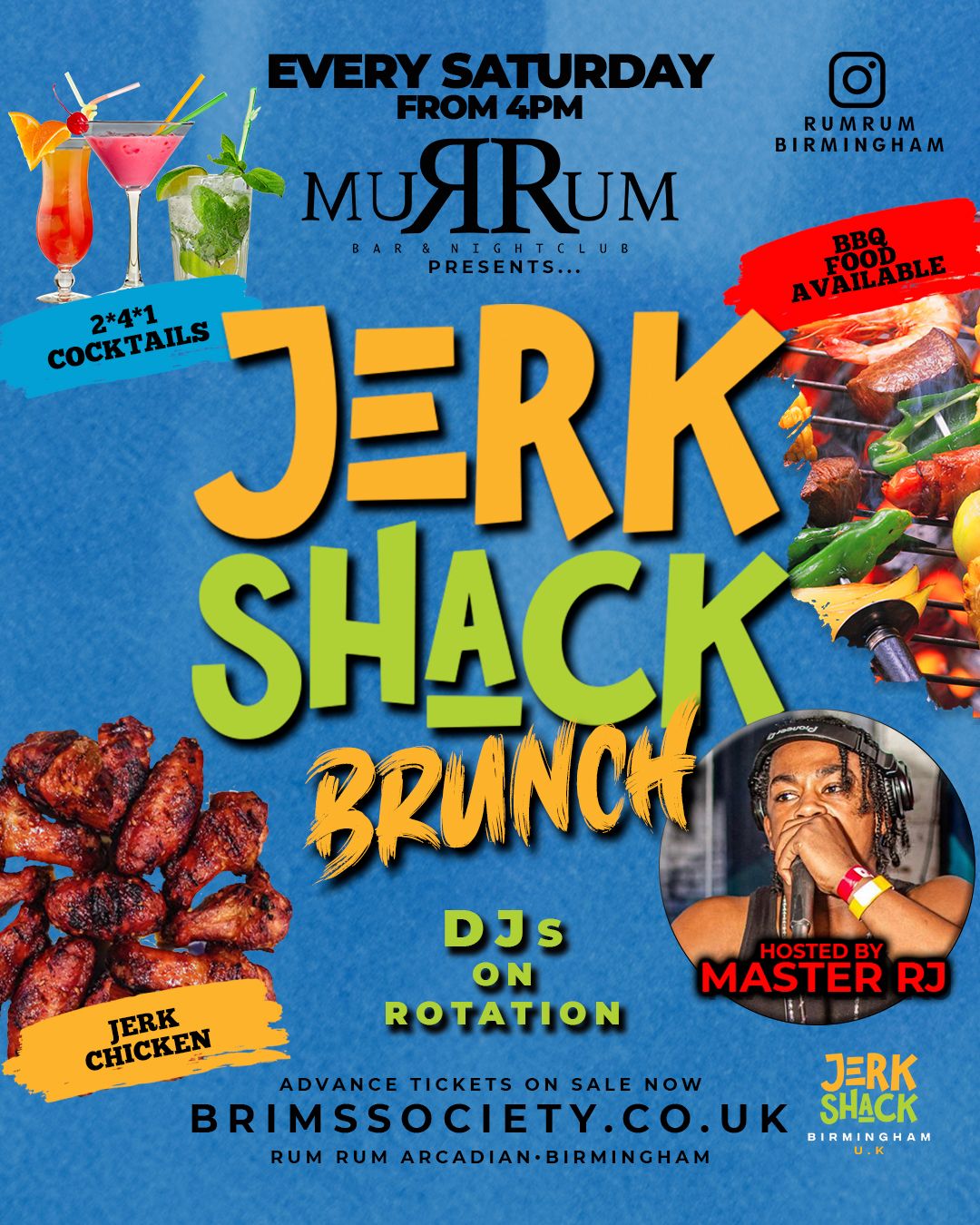 JERK SHACK BRUNCH AT RUM RUM 🔞