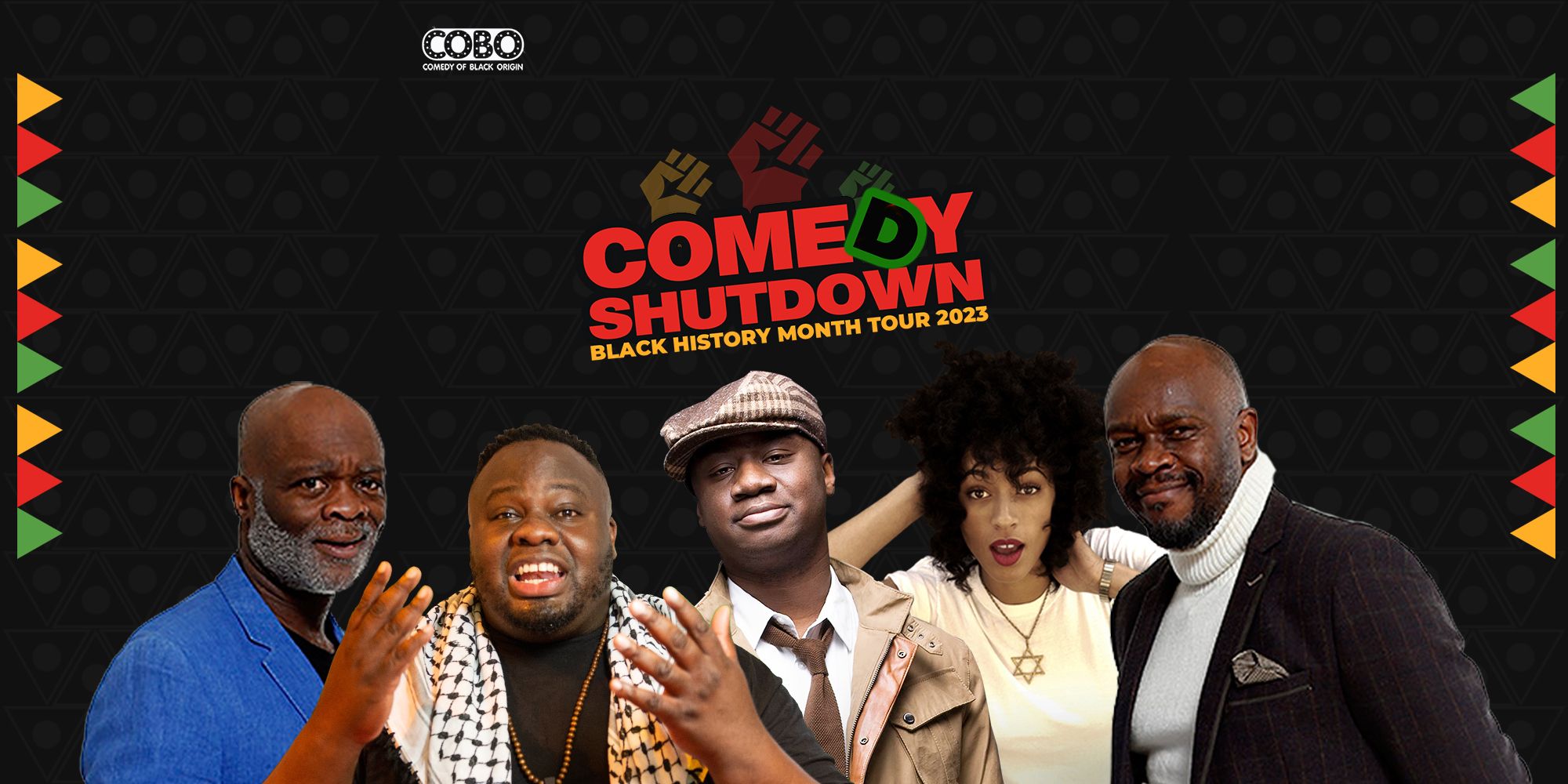 COBO : Comedy Shutdown Black History Month Special – Hayes