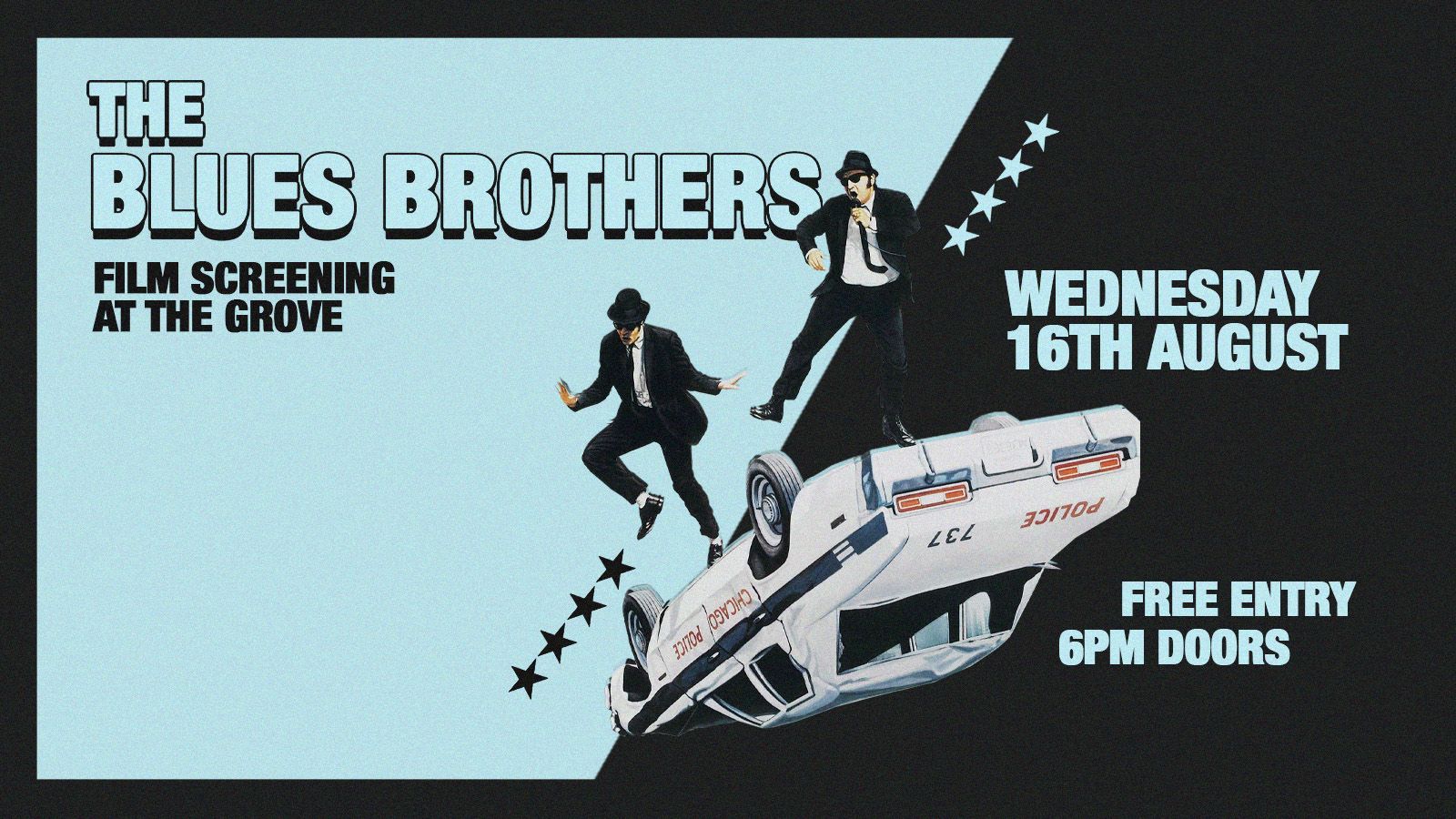 ‘Blue Brothers’ Film Night! – FREE ENTRY