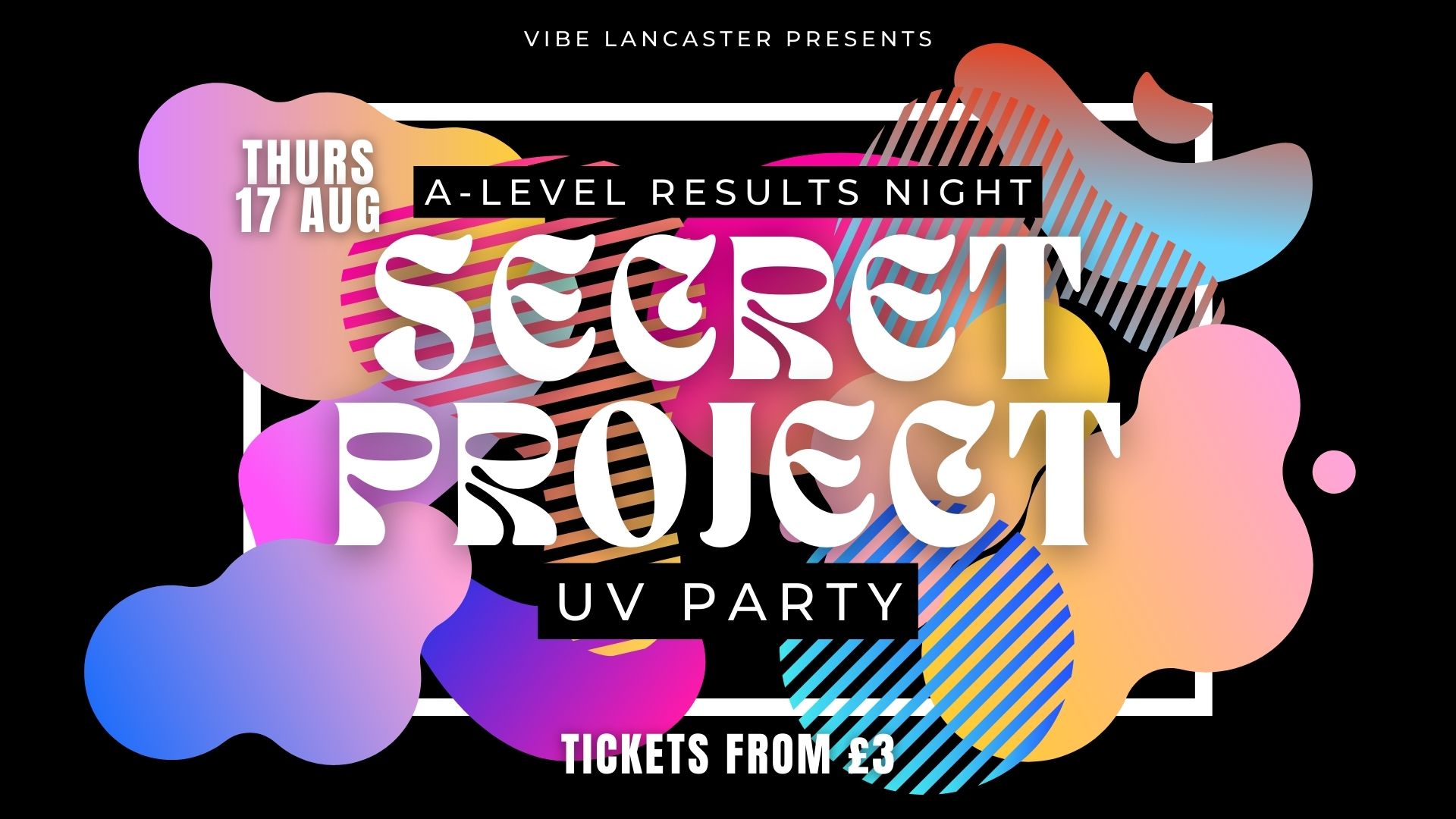SECRET PROJECT: A-Level Results Night