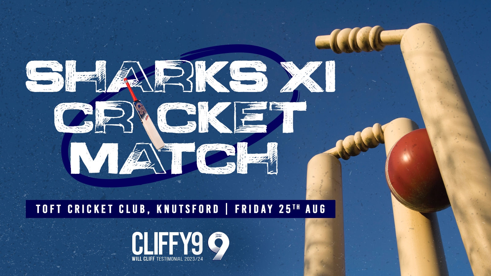 Sharks XI Cricket Match Social! at Toft Cricket Club, Knutsford on 25th