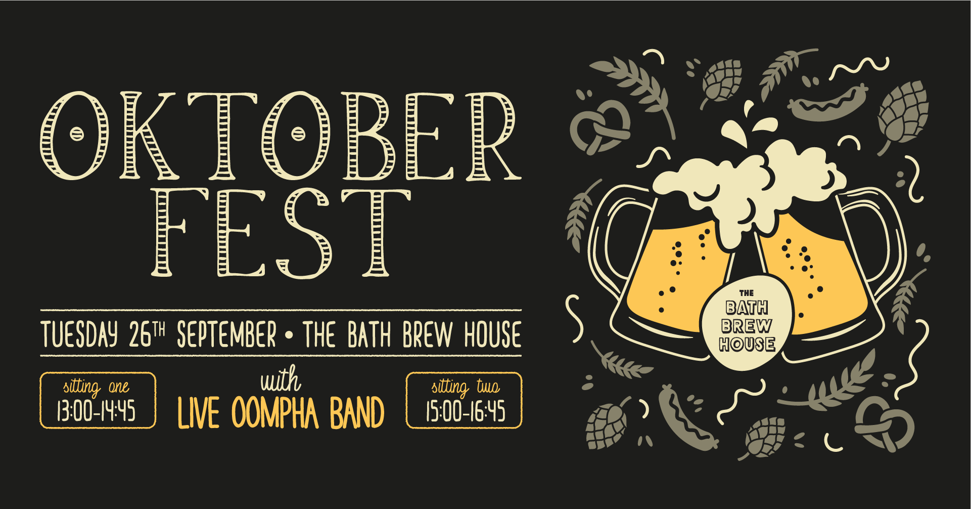 OKTOBERFEST @ BREWHOUSE (FINAL 20 TICKETS)