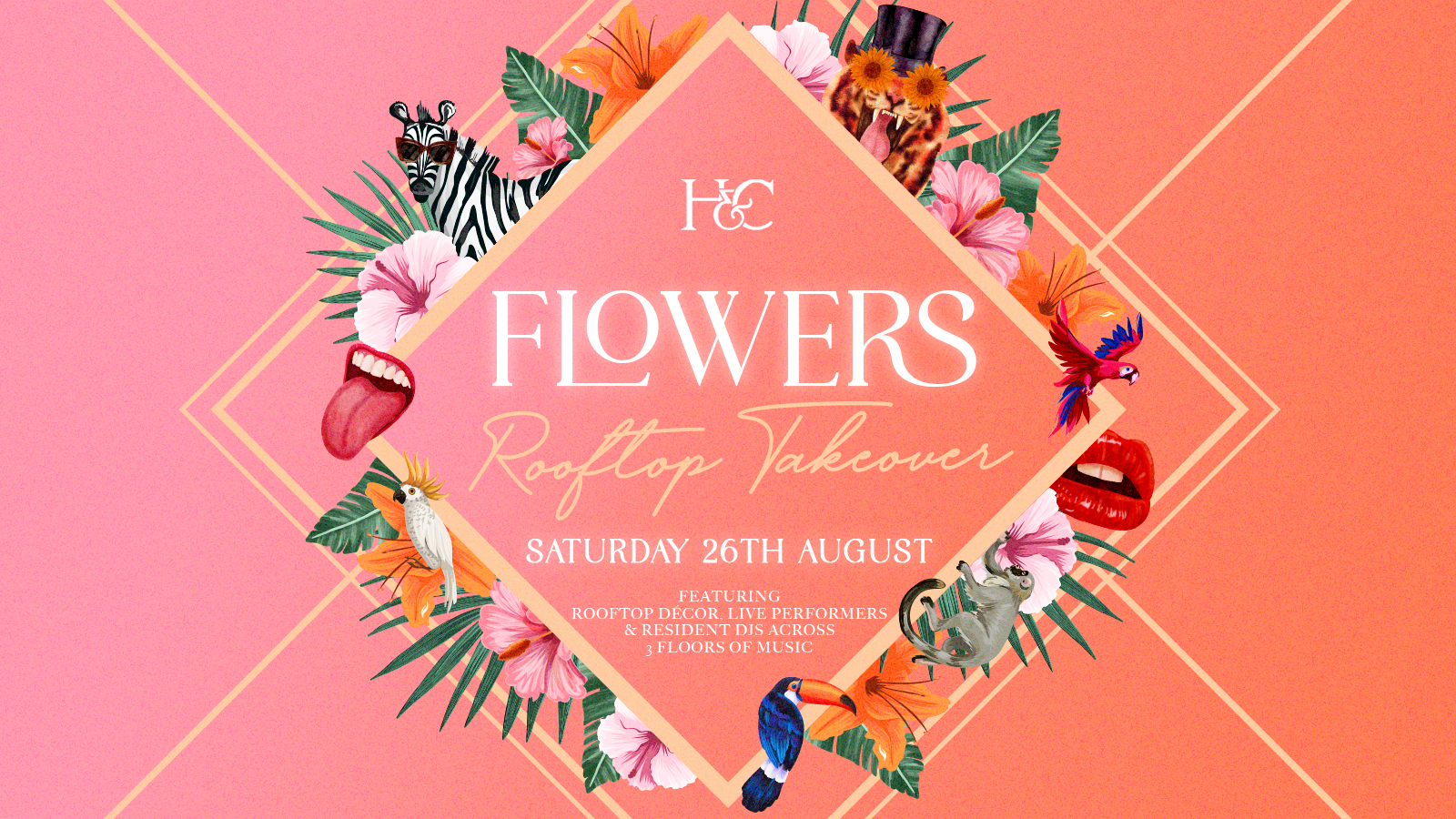 FLOWERS ROOFTOP TAKEOVER – 26/08