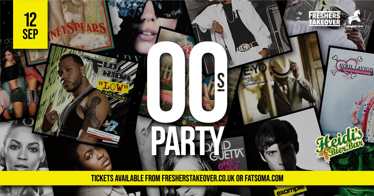 Birmingham Freshers 00’s Party | Heidis
