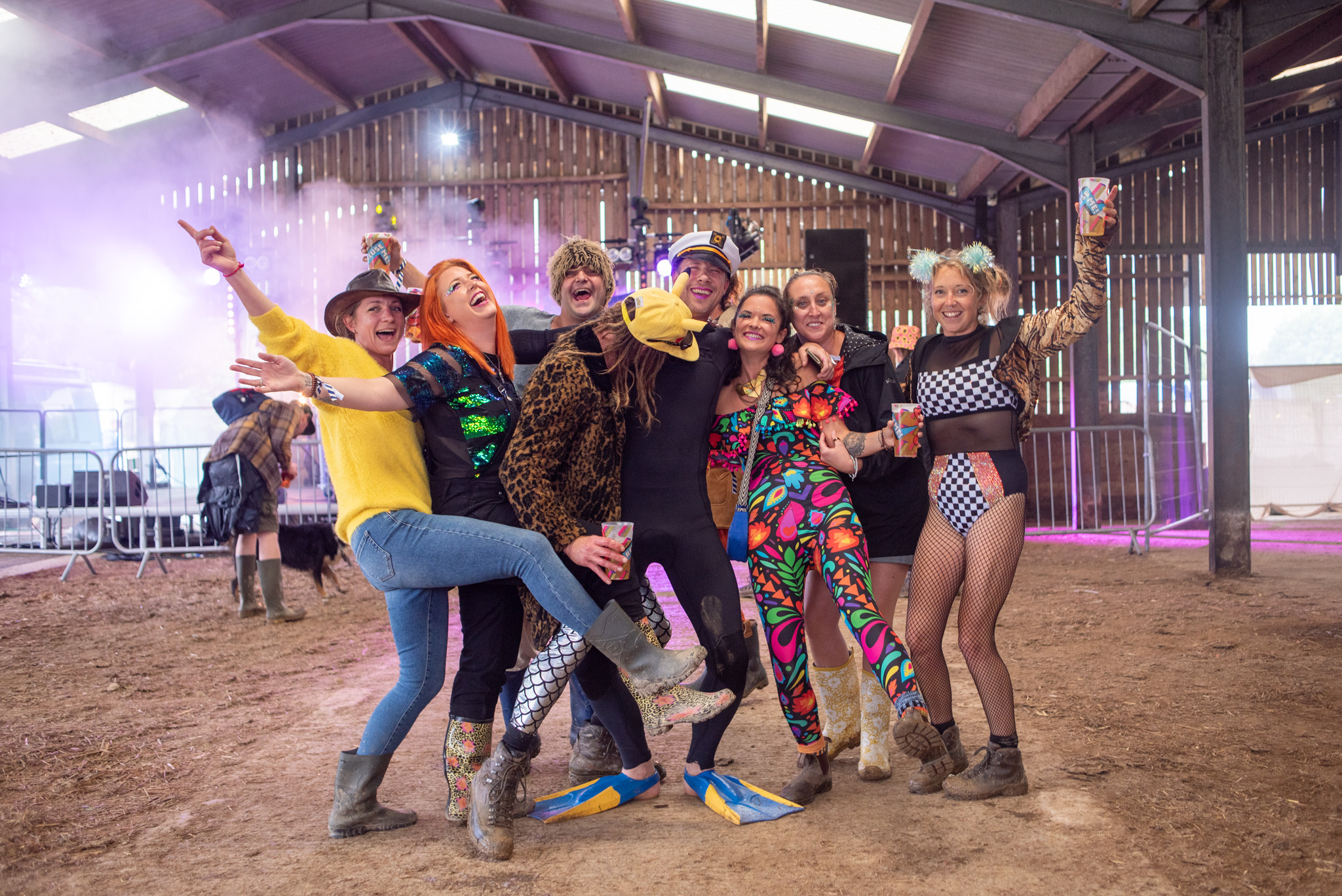 Funk Up The Farm Pig Pen Party, the final rave at Wrights Farm.