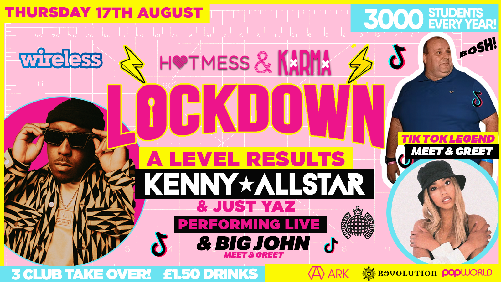 A Level Results Lockdown 90 Sold Out 🚨 🎤🎤 Kenny All Star And Just