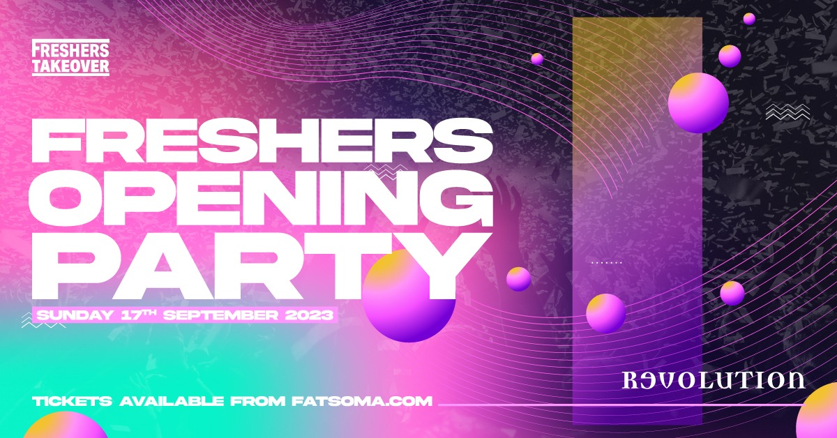 Nottingham Freshers Opening Party | Revolution