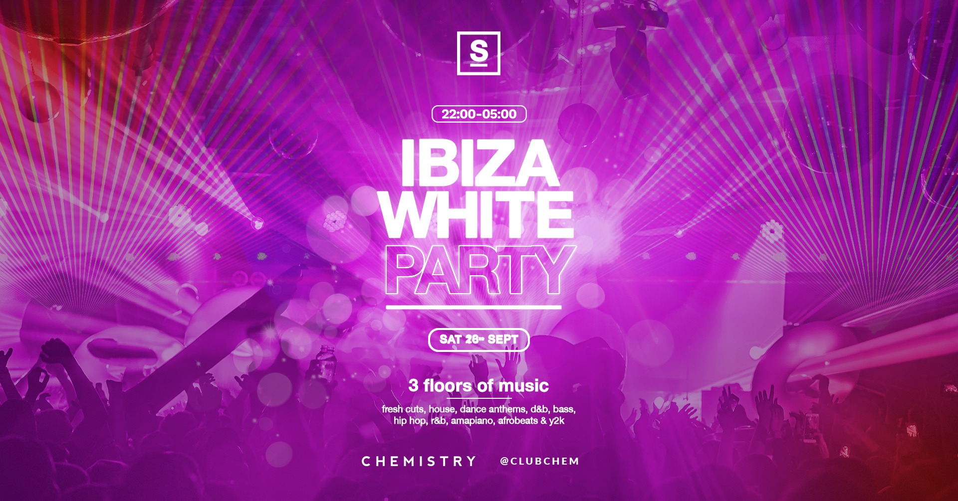 IBIZA WHITE PARTY | Freshers Closing Rave *LAST 38 ONLINE TICKETS*