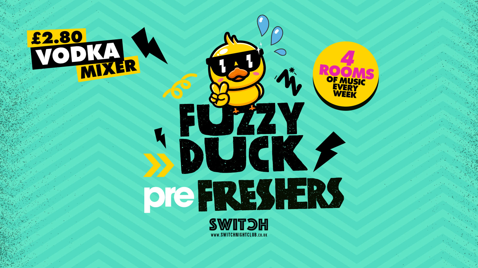 Fuzzy Duck | Pre Freshers Rave | Official Student Social Wednesday