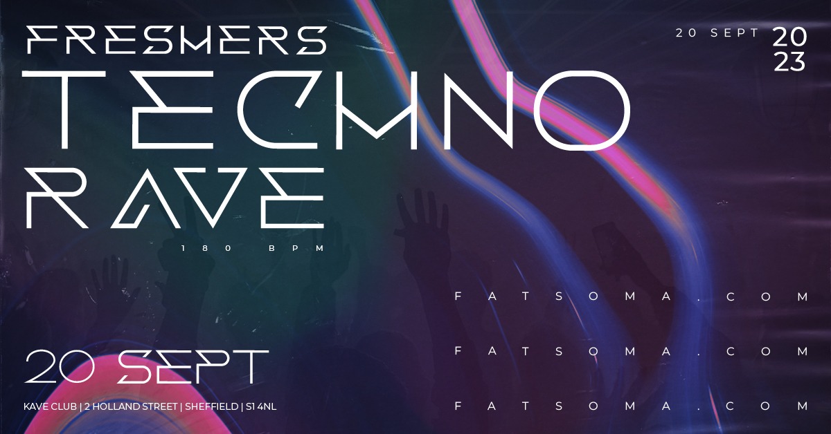 Sheffield Freshers Techno Rave | Kave Club