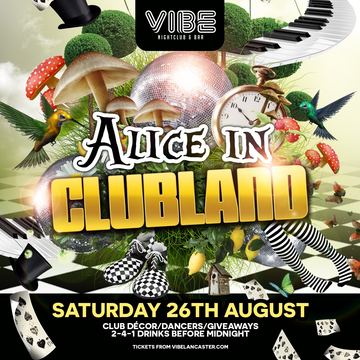 VIBE Saturday: Alice in CLUBLAND