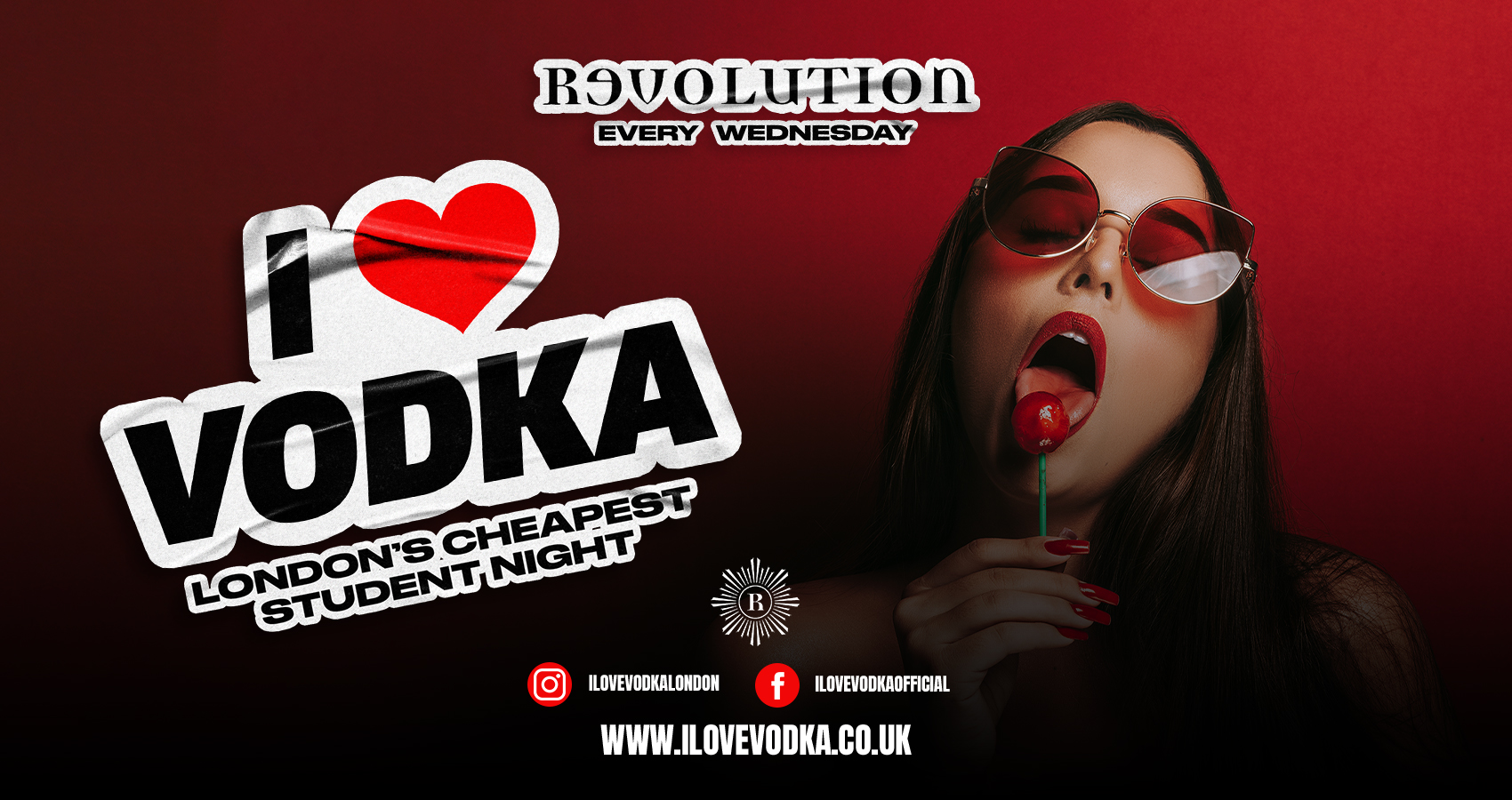 I Love Vodka ❤️ The Freshers Launch @ Vodka Revs’ London