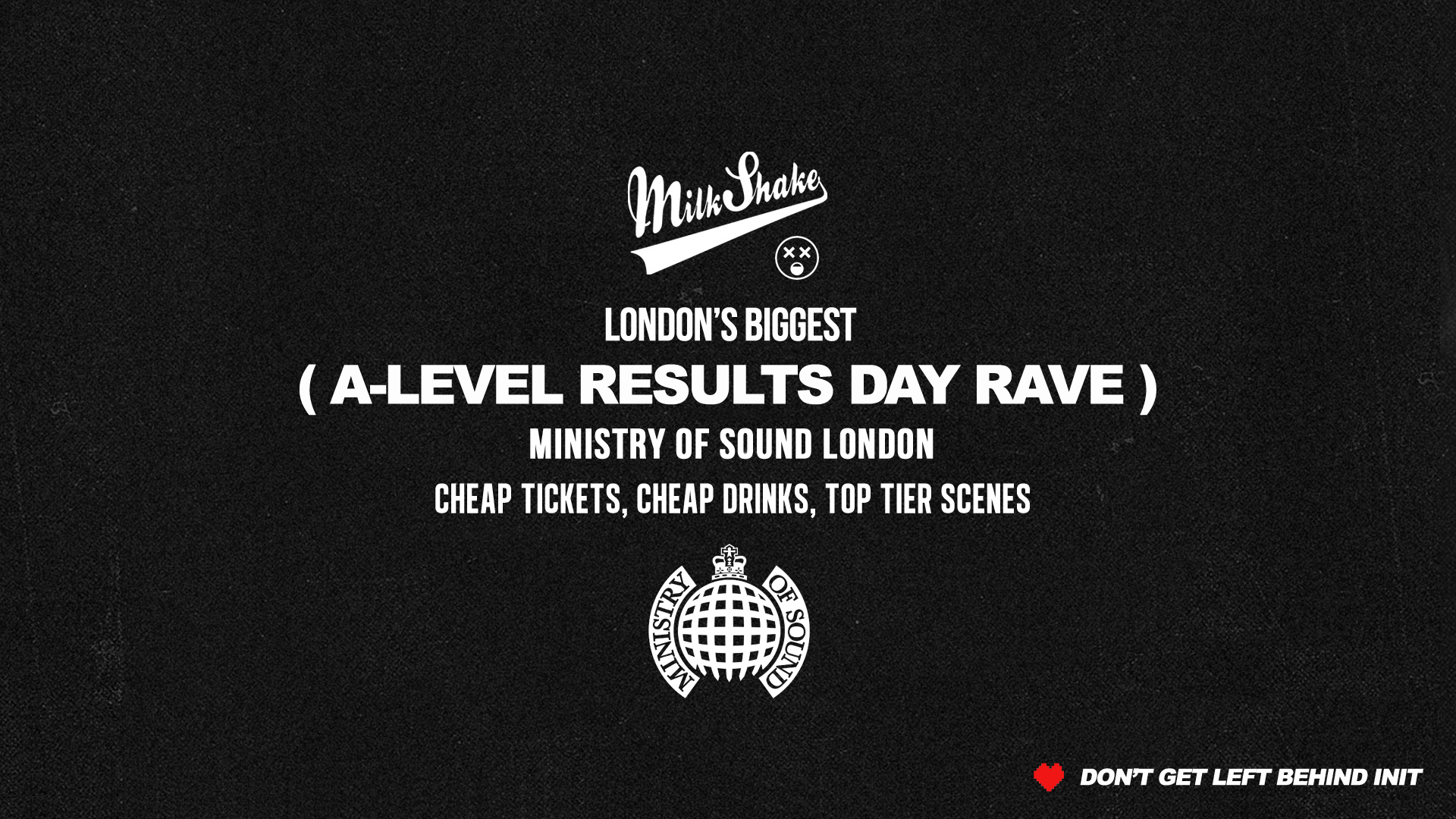 ALevel Results Day Party 2024 at Ministry of Sound London 🔥 at
