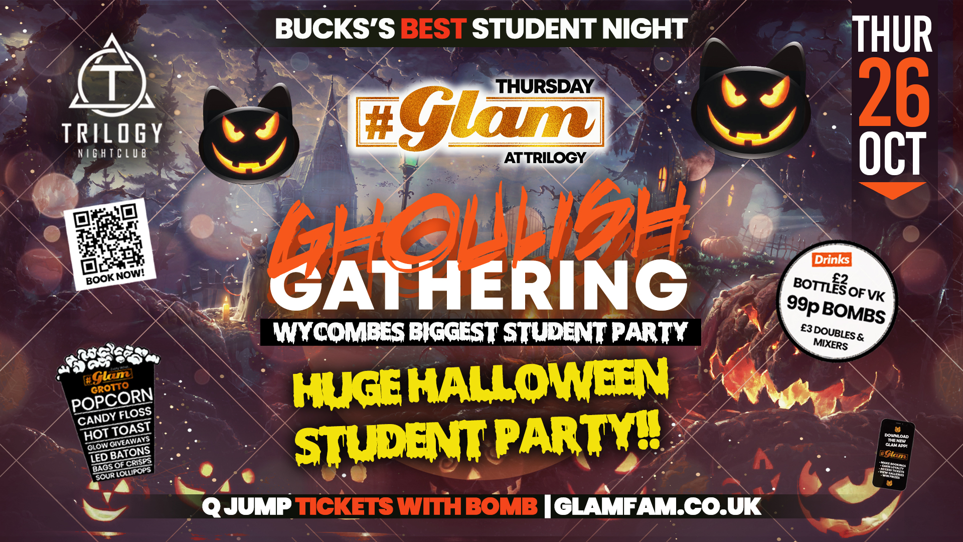 Glam High Wycombe | The Ghoulish Gathering!