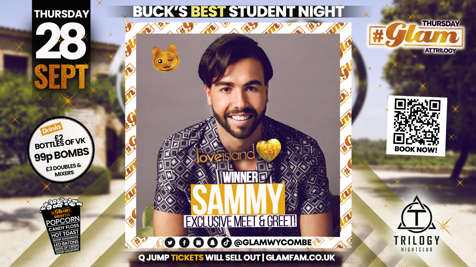 GLAM FRESHERS TONIGHT 🐾 Glam High Wycombe | Sammy Root | Love Island Winner Exclusive Meet & Greet