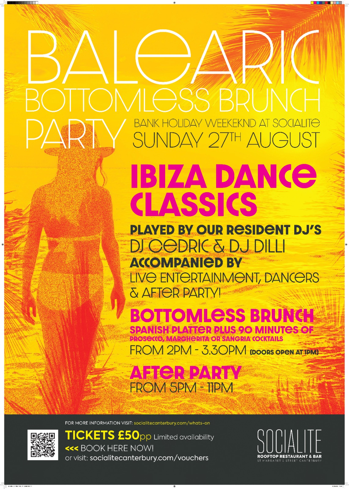 BALEARIC BOTTOMLESS BRUNCH & AFTER PARTY @ Socialite