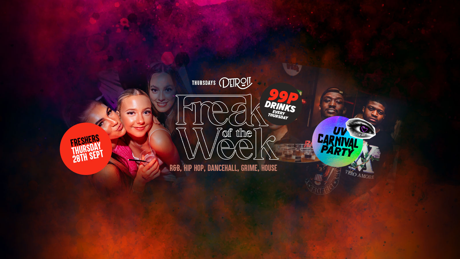 Freak Of The Week | Freshers Thursday | UV Carnival Party