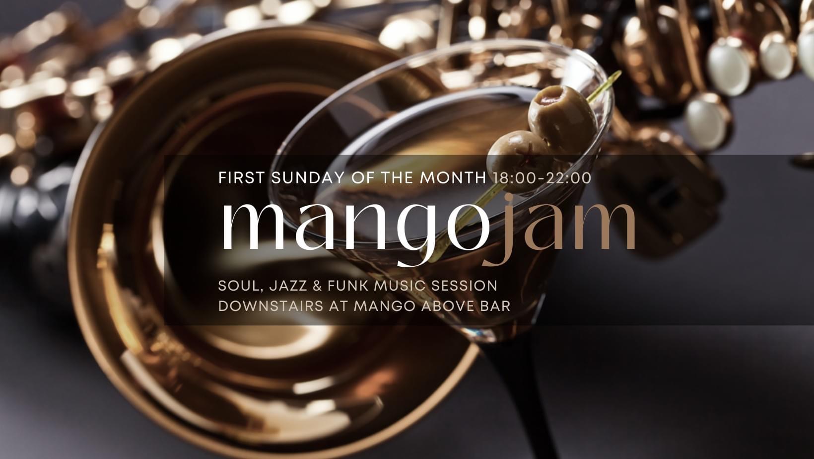 Mango Jam I Soul Funk Live Music at Mango Thai Tapas Above Bar
