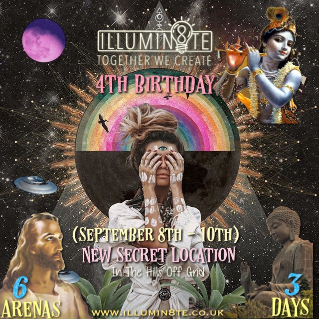 Illumin8te | 4th Birthday  (Friday 8th September – Sunday 10th September) @ The Lighthouse Hub