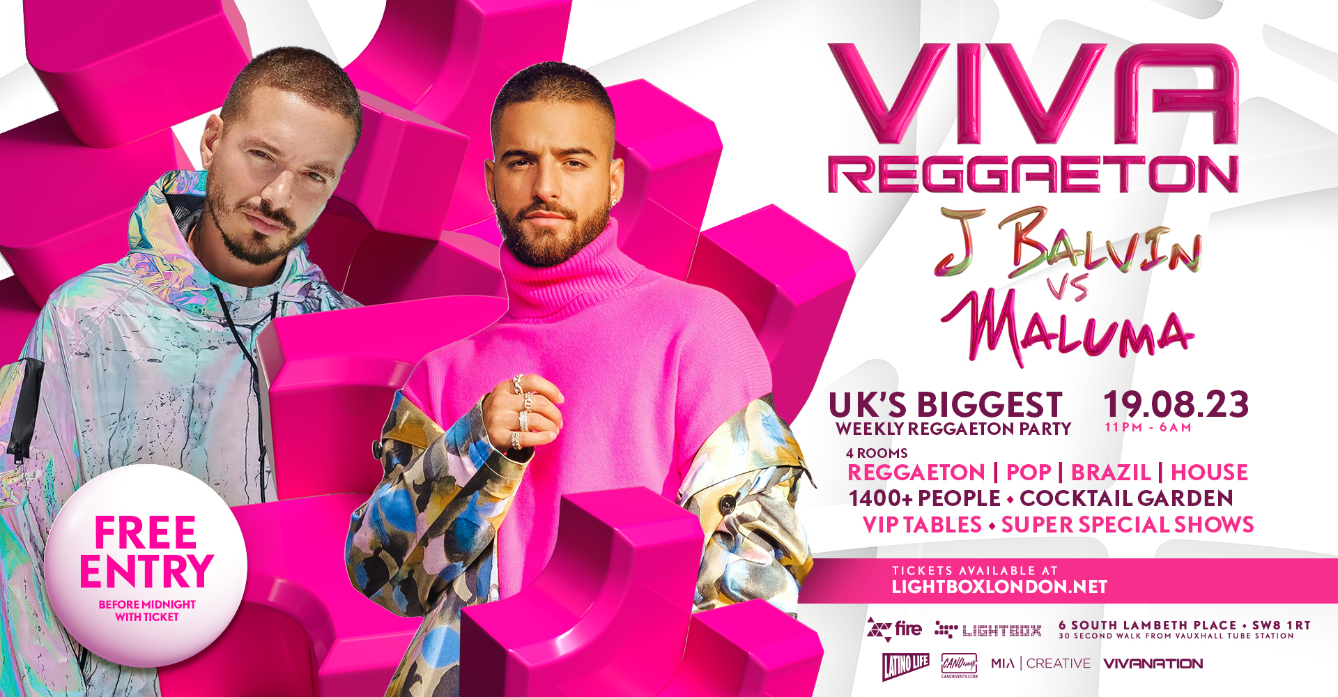 VIVA Reggaeton UK Events & Tickets