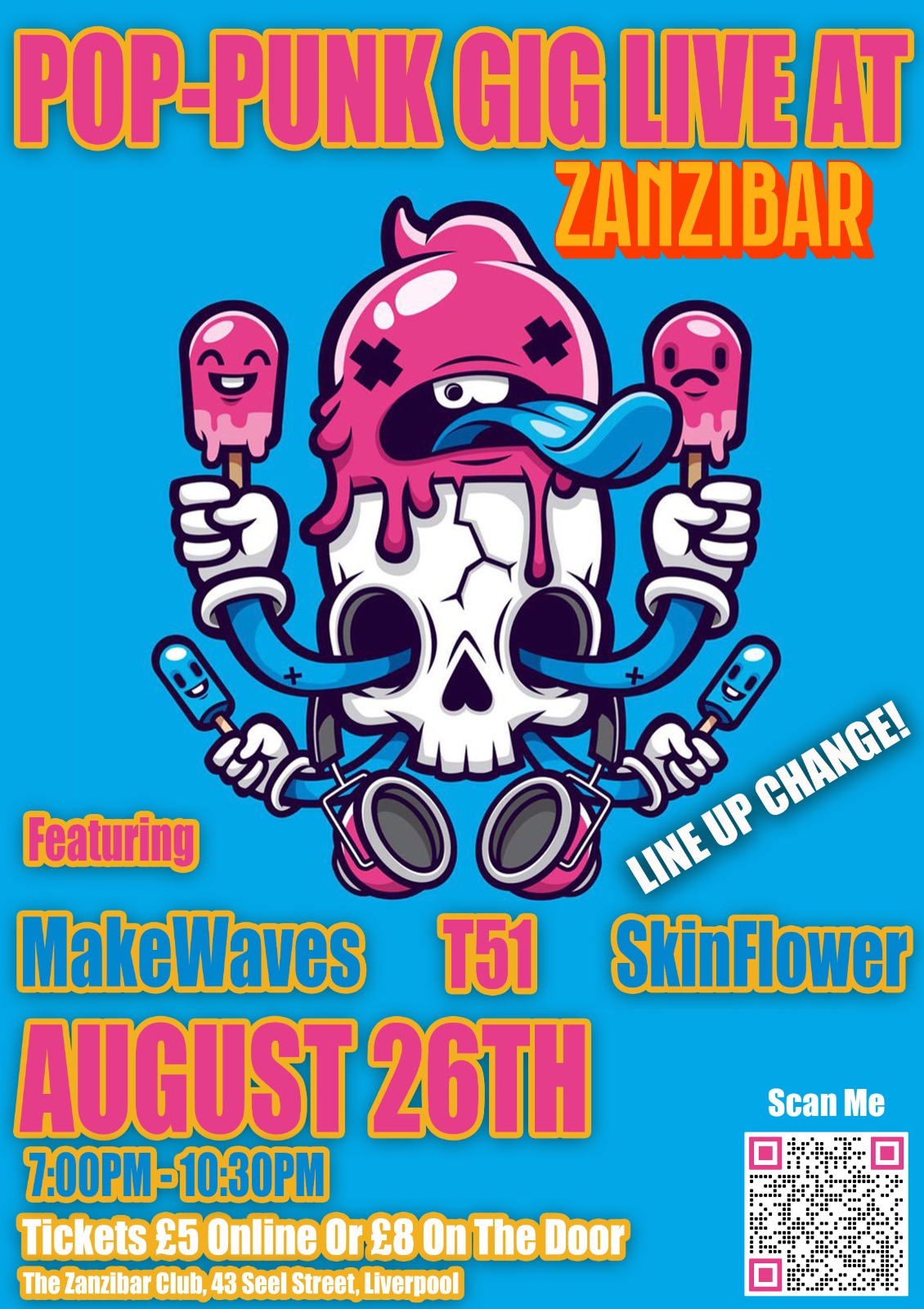 Zelda Audio Presents POP PUNK NIGHT