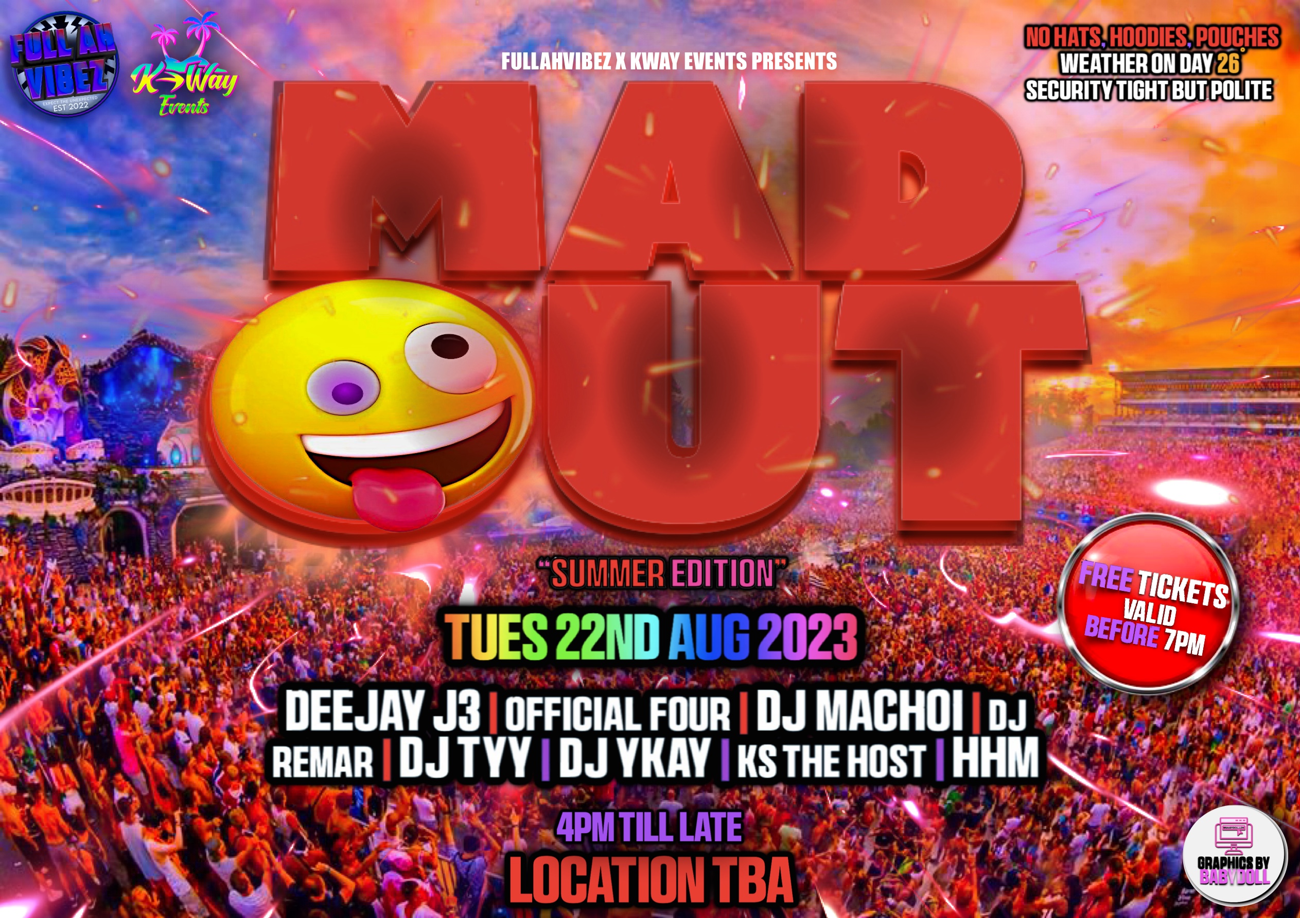 MAD OUT THE HOTTEST DAY PARTY IN BIRMINGHAM At TBA Birmingham On 
