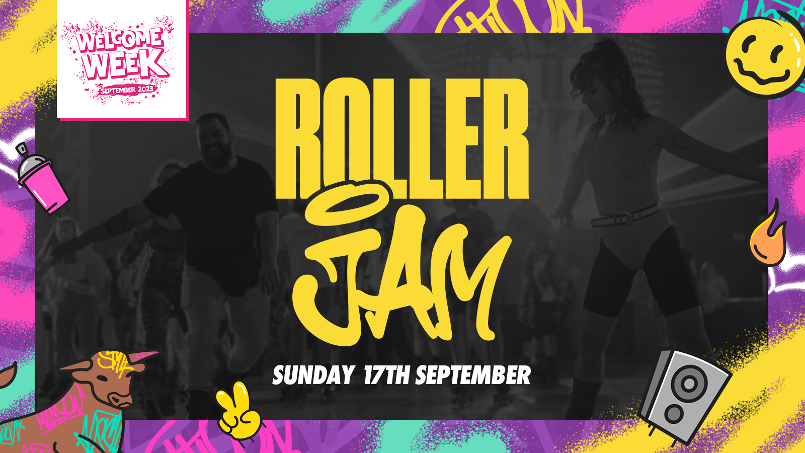 Day 2: 🅰️﻿🅰️﻿🅰️ The Aston Welcome Pack hits ROLLER JAM! Sun 17th Sept
