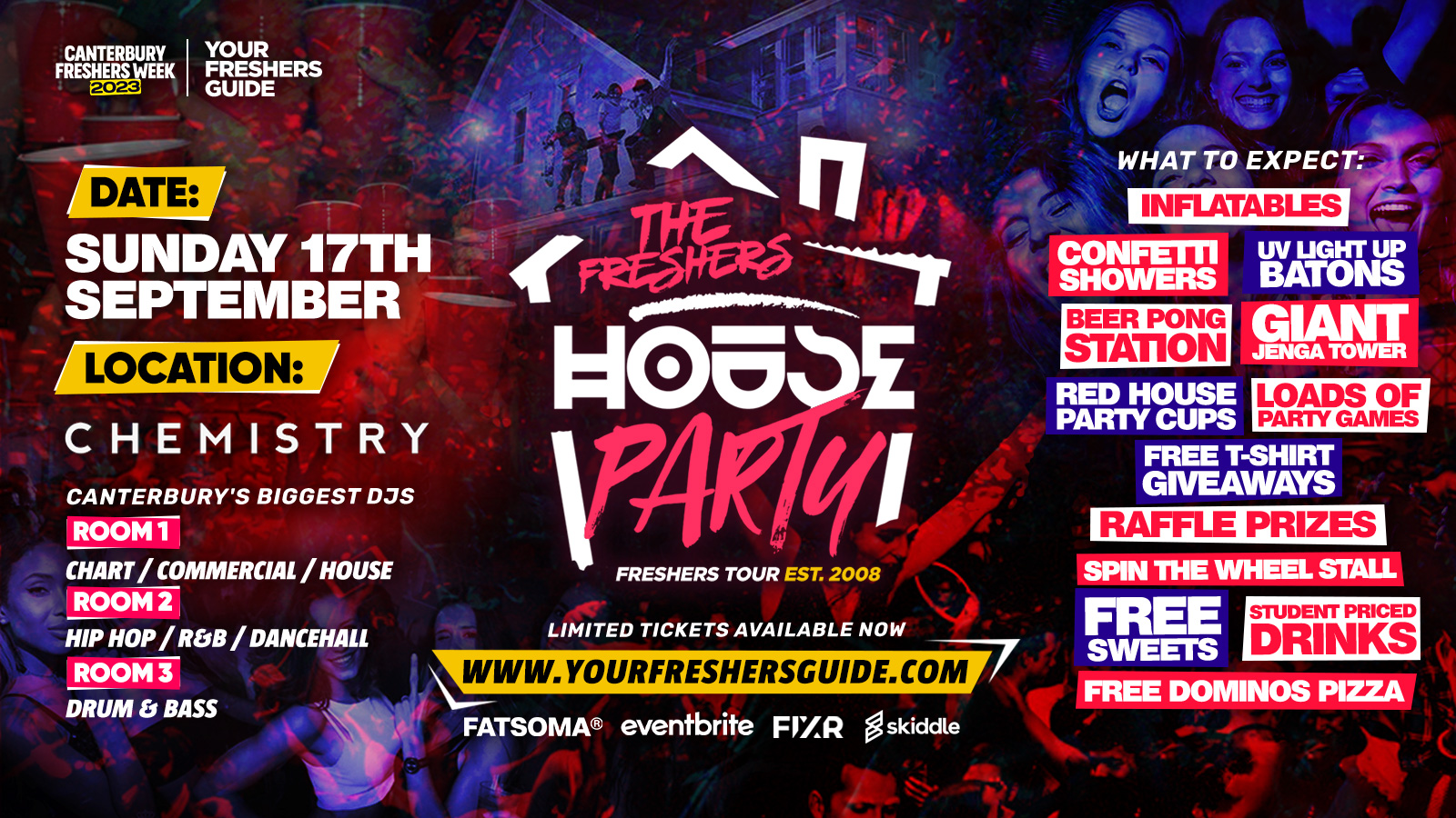 Project X Freshers House Party | Canterbury Freshers 2023