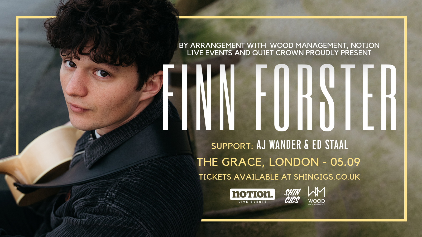 Finn Forster + AJ Wander & Ed Staal | Shin Gigs