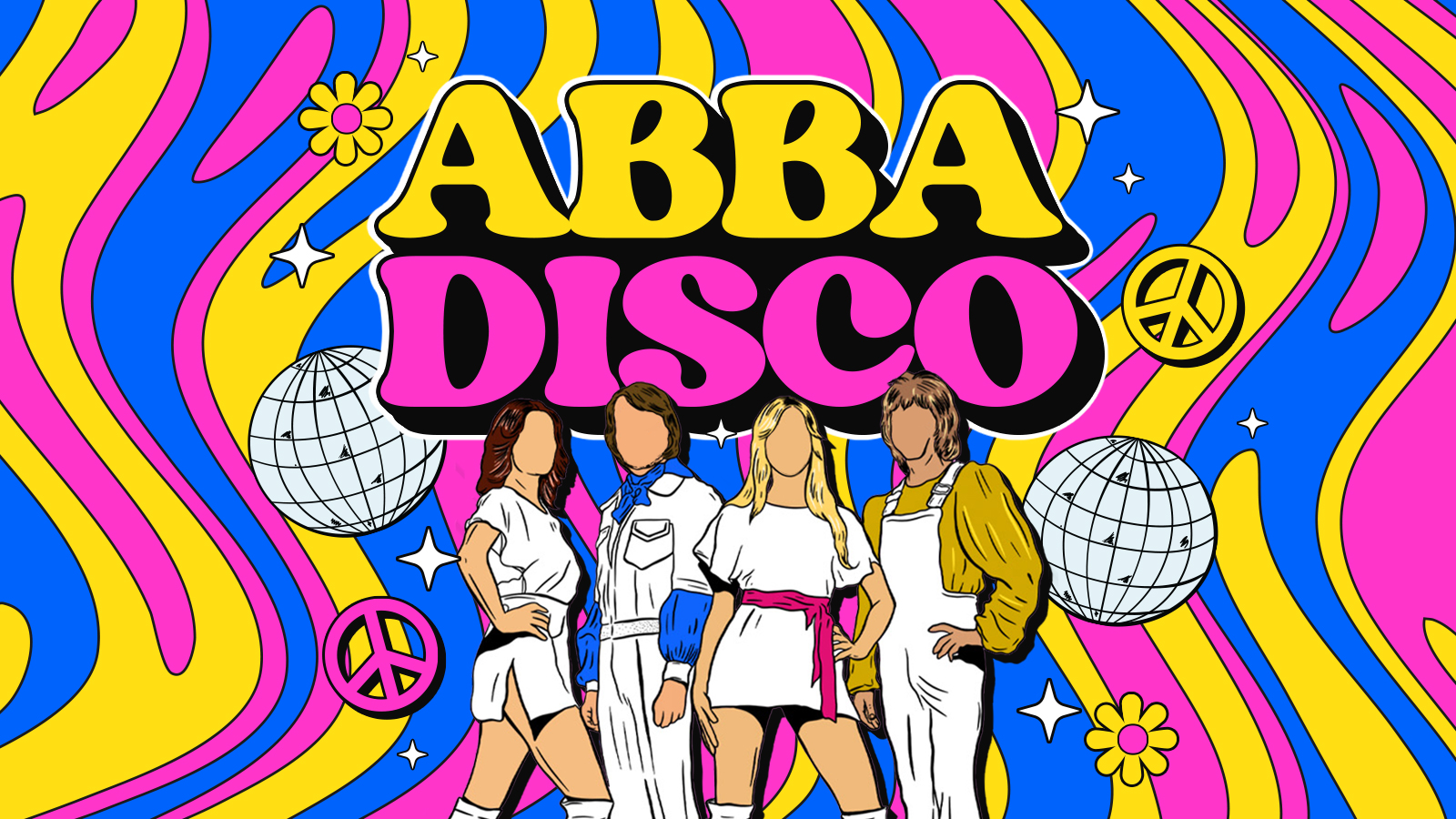 Northumbria – Abba Freshers Disco ✌️🌈🌸