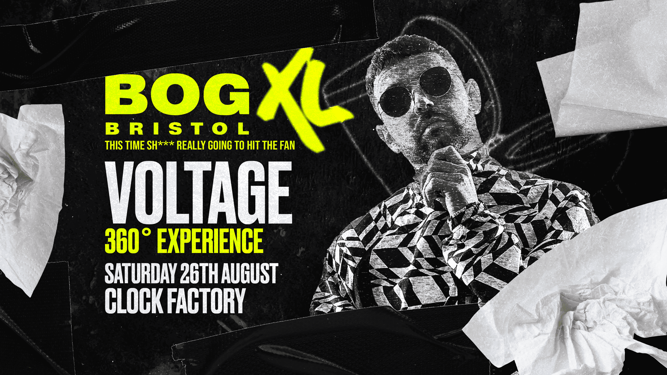 Voltage x BOG XL [360° POP-UP FREE PARTY]