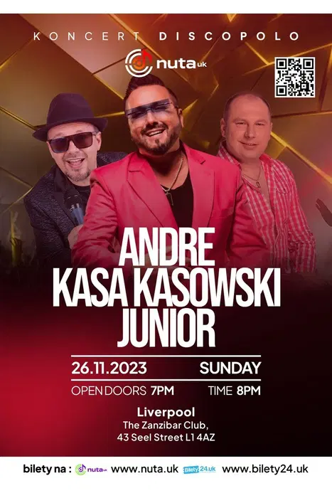 Live: Andre, Kasa Kasowski, Junior