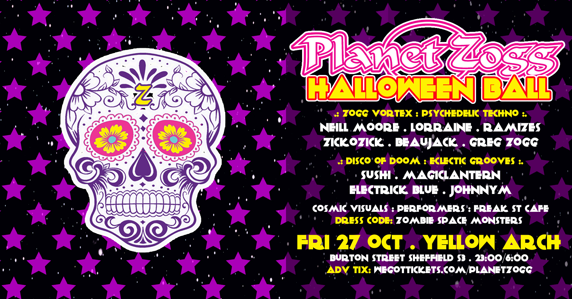 Planet Zogg Halloween Ball