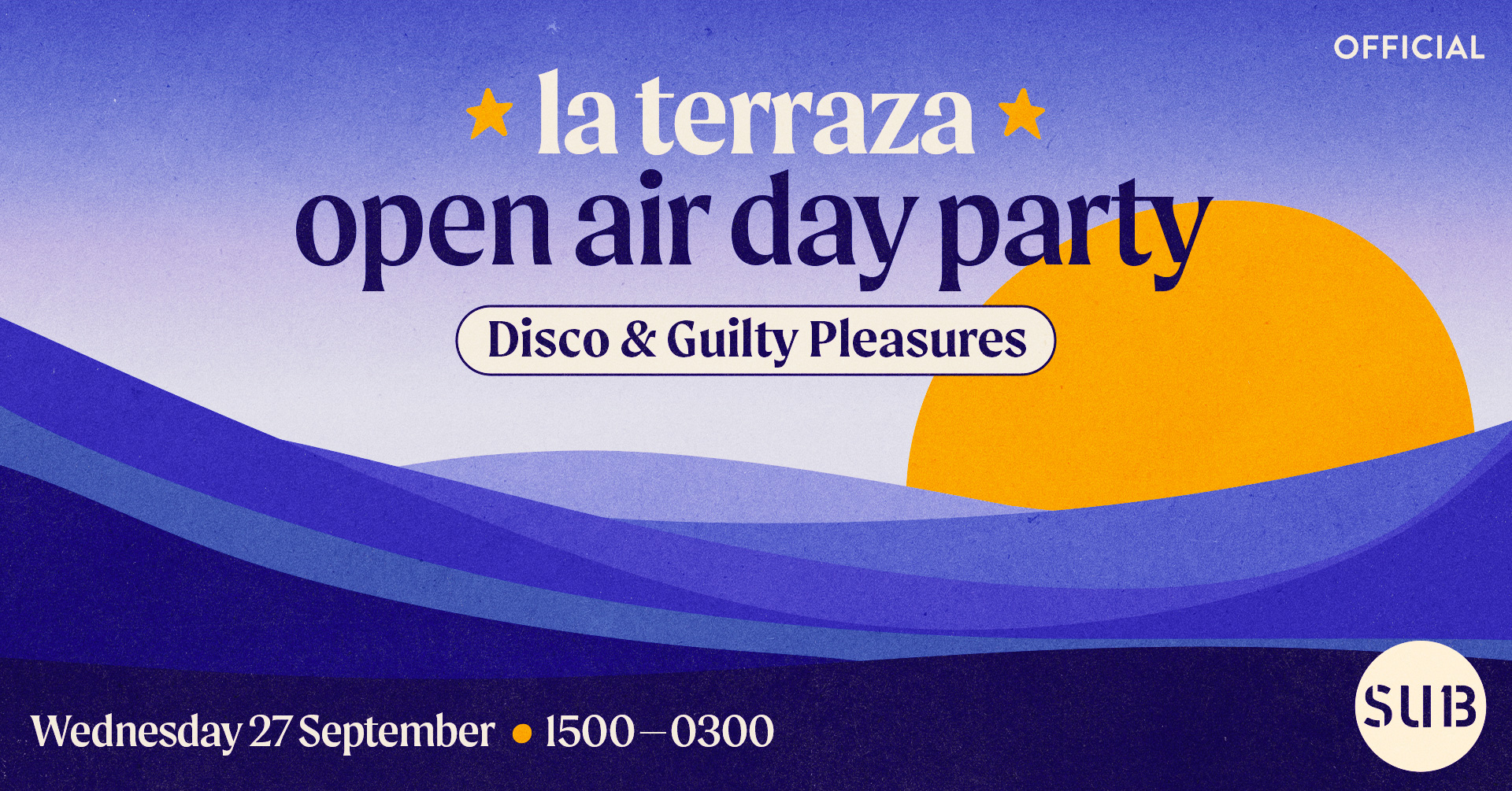 LA TERRAZA // 27.09.23 // SUB 13