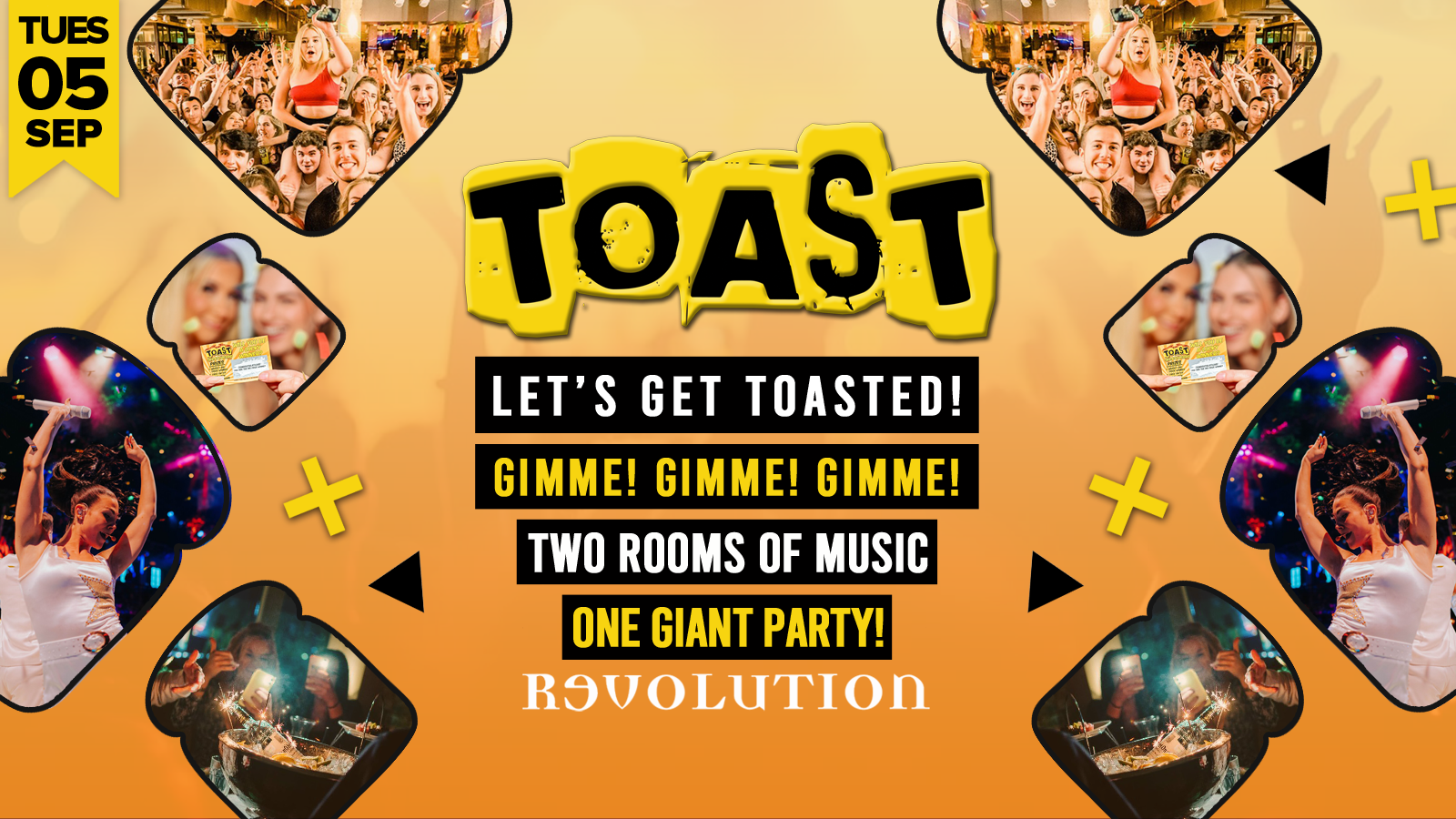 Toast • Mamma Mia The Party Giveaway • Revolution