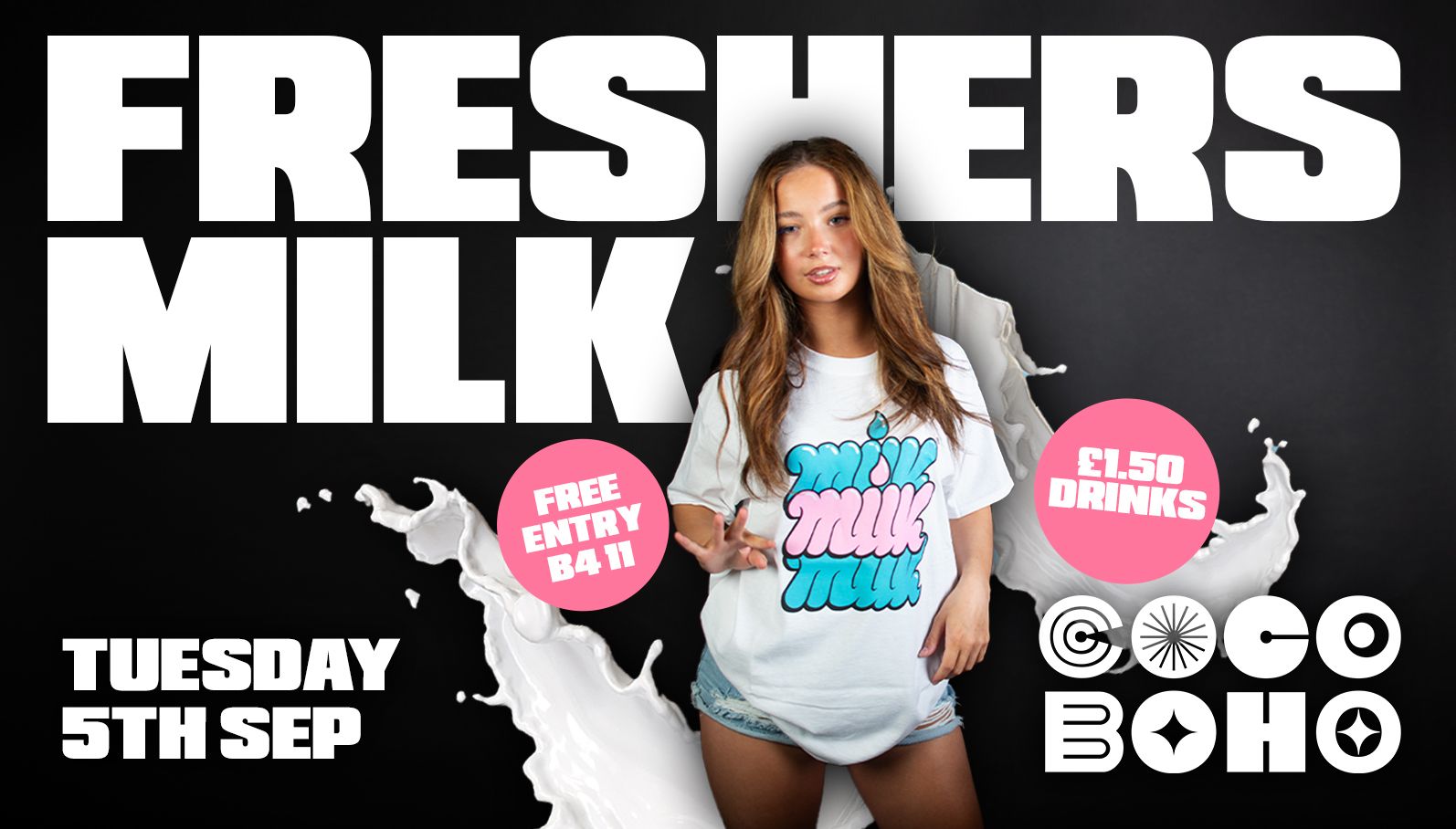 MILK FRESHERS PART 1 | 5TH SEPTEMBER | COCO BOHO