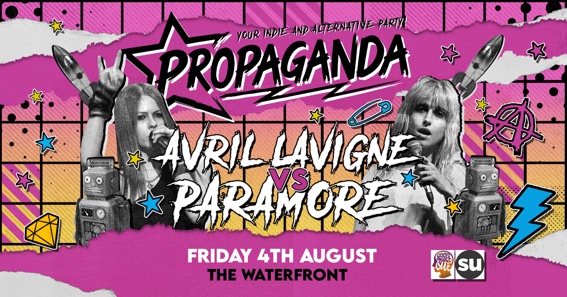 TONIGHT! Propaganda Norwich – Avril Lavigne vs Paramore!