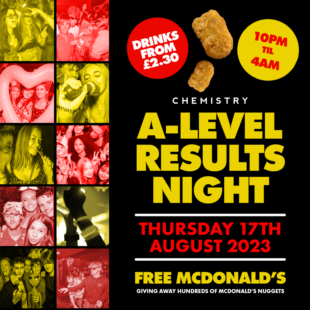 Only 20 £5 Tickets Left Kents Biggest A Level Results Party Free