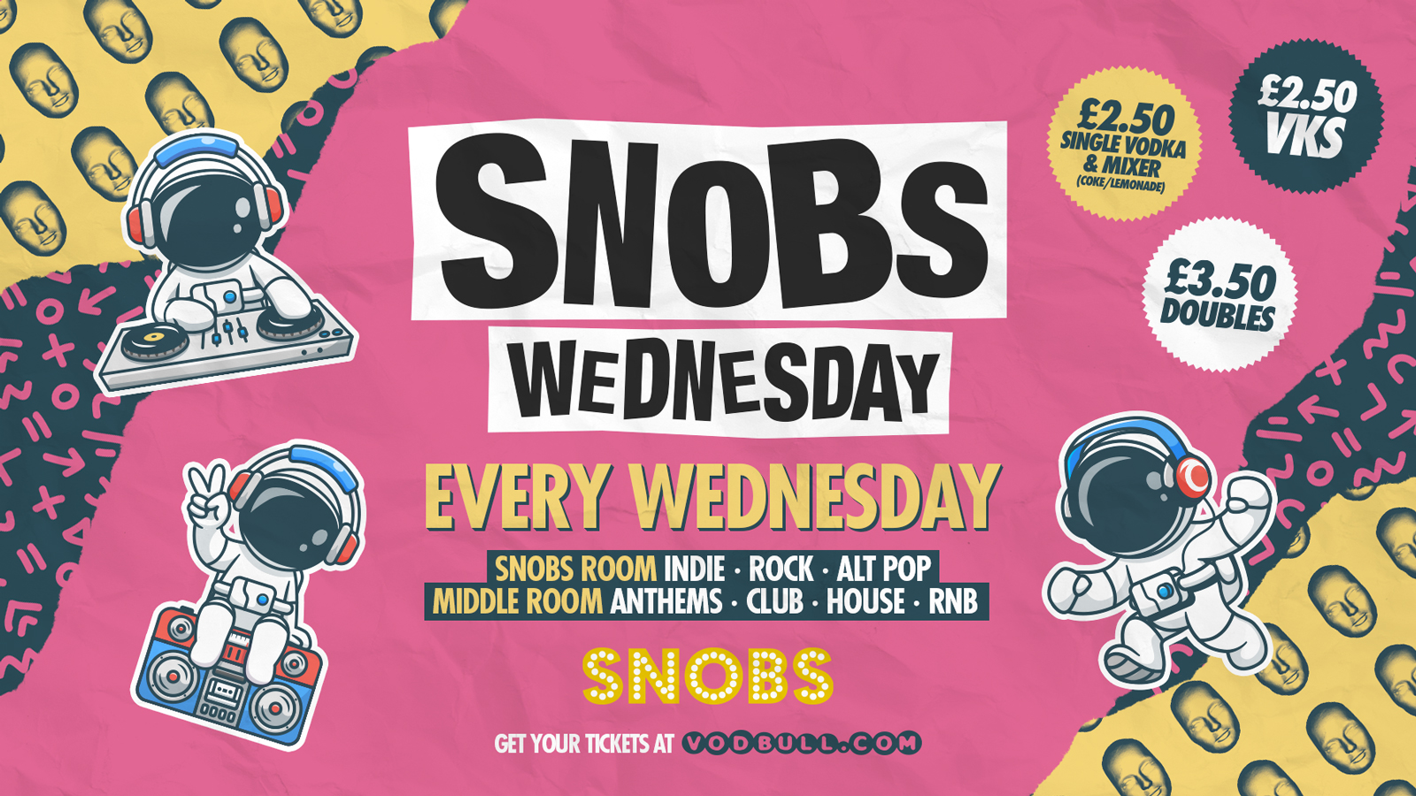 🎶 SNOBS WEDNESDAY!!🎶 [TONIGHT!] Sept Sessions Launch!! 🎶 06/09