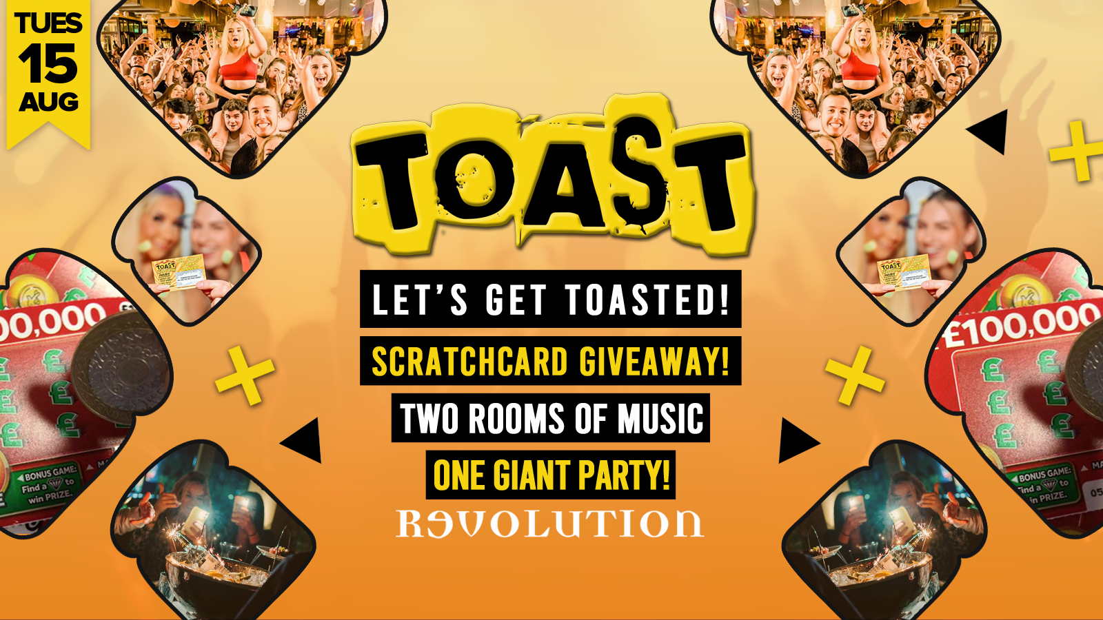 Toast • Scratchcard Giveaway • Revolution