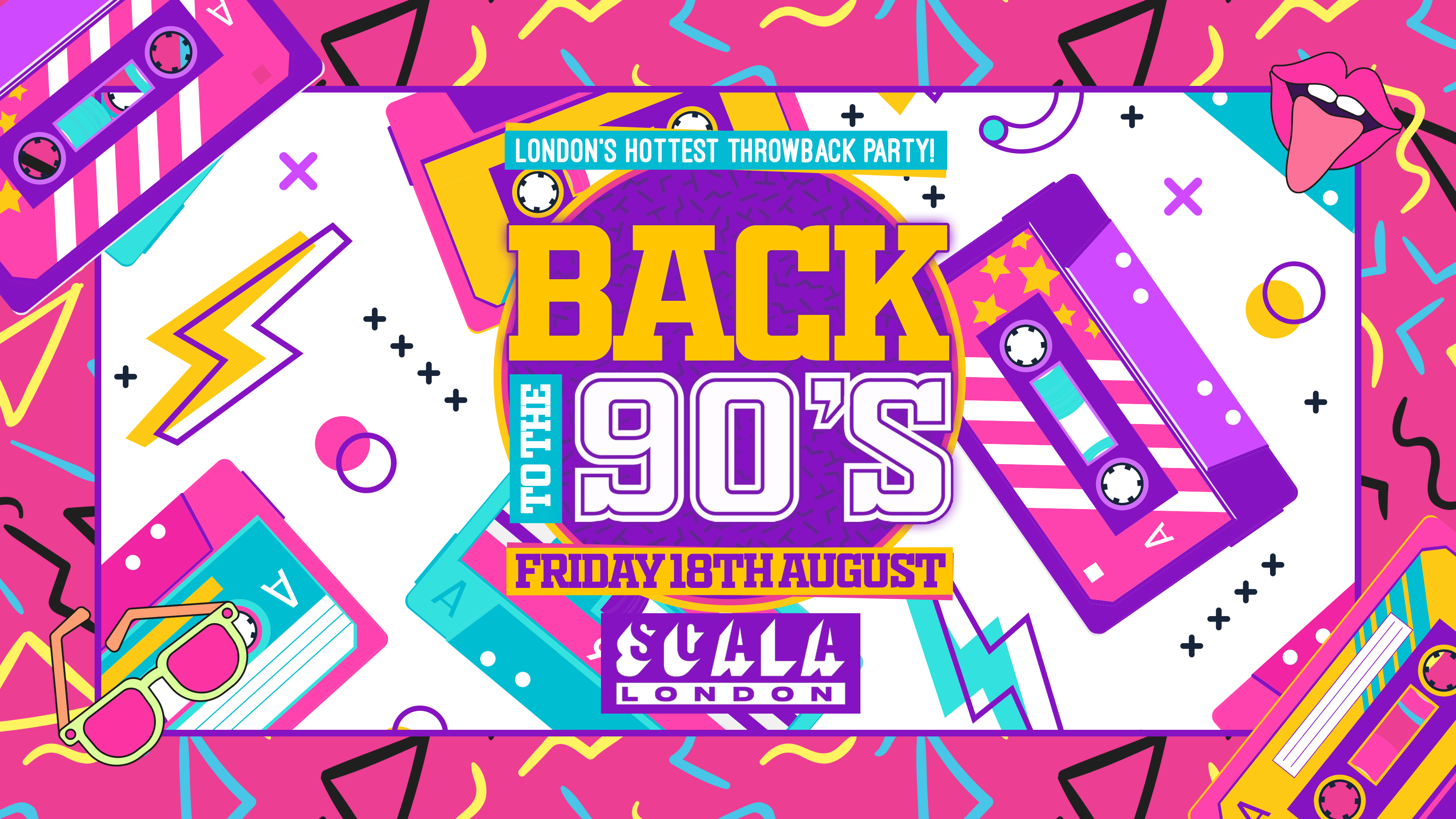 Back To The 90’s – London’s ORIGINAL Throwback Session 👑 Scala London